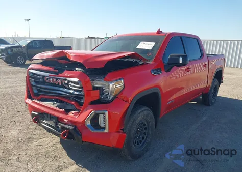 2021 GMC Sierra 1500 4Wd Short Box At4 from USA, damaged, VIN 3GTP9EED2MG457701